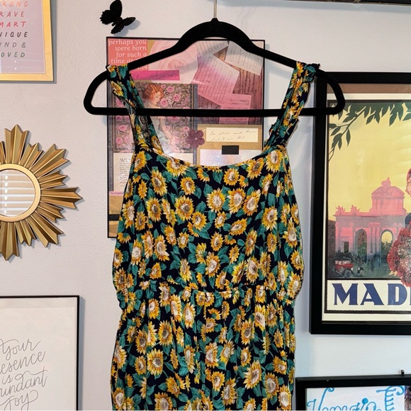 Sunflower Women's Large Romper - Picture 1 of 10
